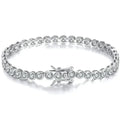 Tennis Bracelet –  925 Sterling Silver Cubic Zirconia