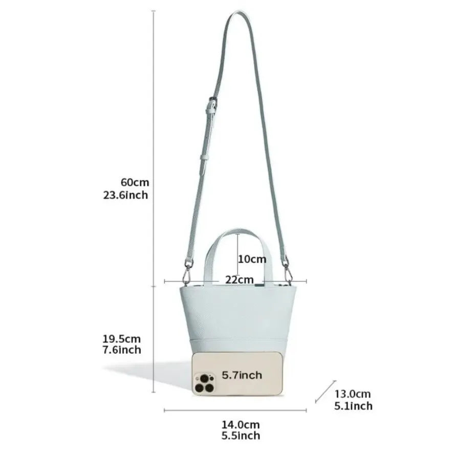size lightweight beige bucket bag for women uk