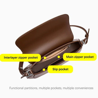 multiple pockets crossbody bag for woman