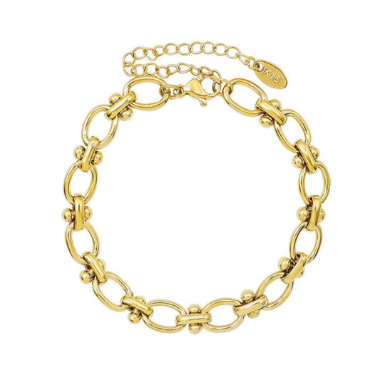 gold chain bracelet stainless steel women Elegantia