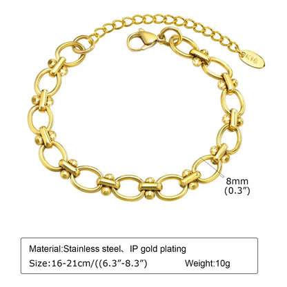 18k-gold-stainless-steel-bracelet-detail