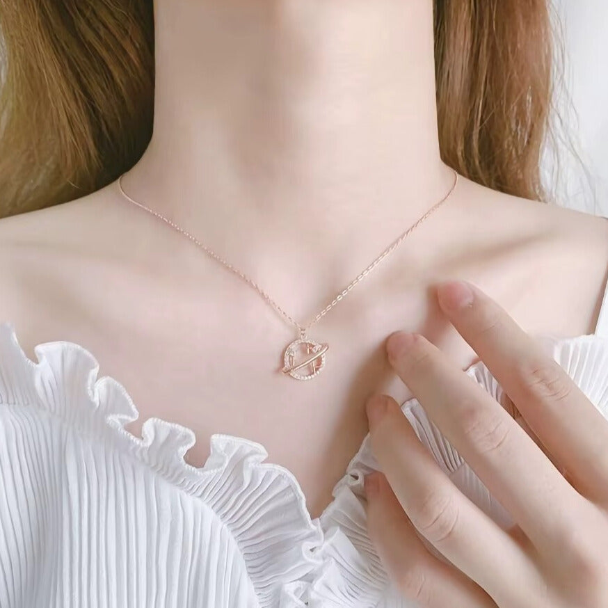 elegant cubic zirconia star pendant for gift necklace