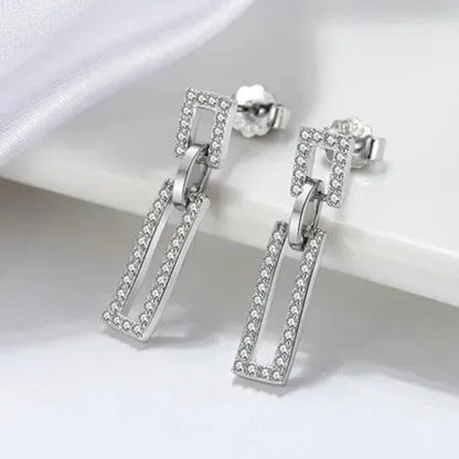 hypoallergenic sterling silver drop earrings