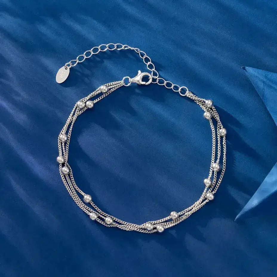 925 silver satellite bracelet with adjustable extender elegantia
