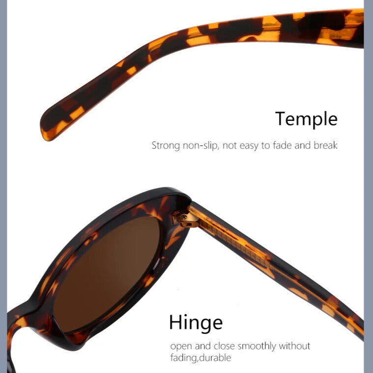 Details cat eye sunglasses UV400 shades for women luxury brand