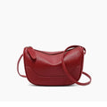 VintageCharm - Red Leather Phone Mini Bag