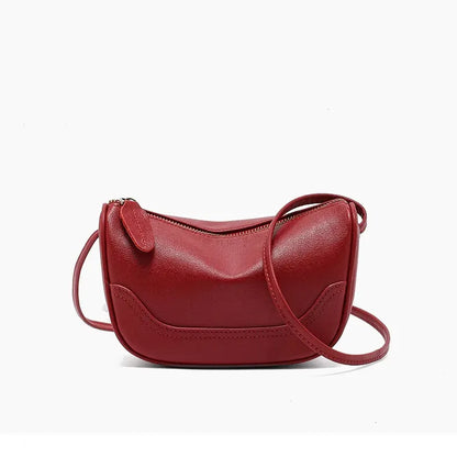 red leather phone crossbody elegantia