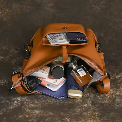 VersaLuxe black, brown or khaki colors essentials capacity layout