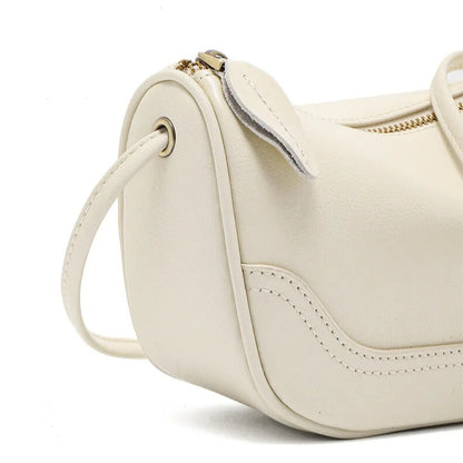 Vintage Charm - Leather Mini Bag - Elegantia