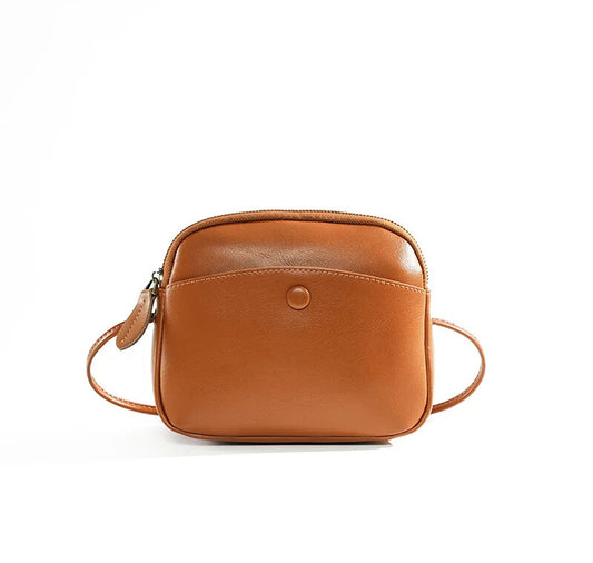 charmea yellow genuine leather bag